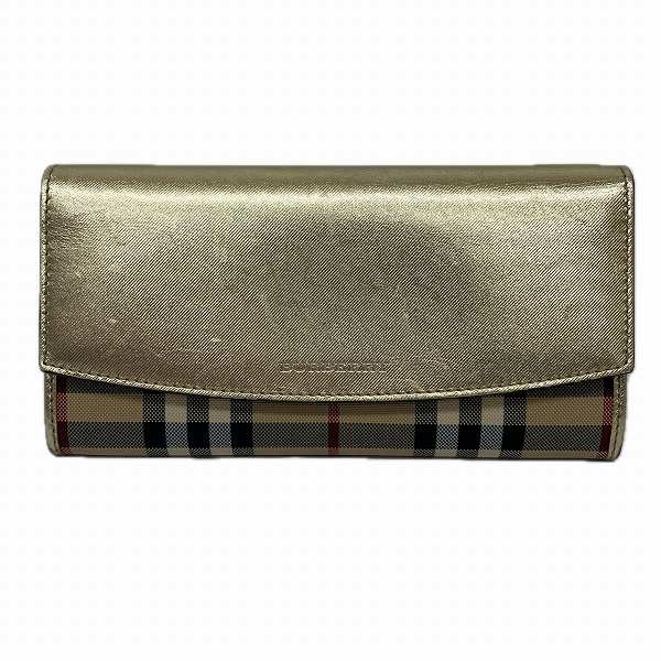 Burberry Nova Check Beige Gold Wallet