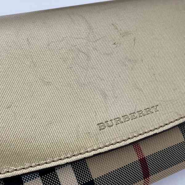 Burberry Nova Check Beige Gold Wallet