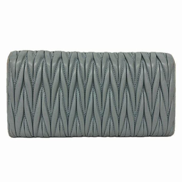 Miu Miu Matelassé Nappa Long Wallet 5MH109