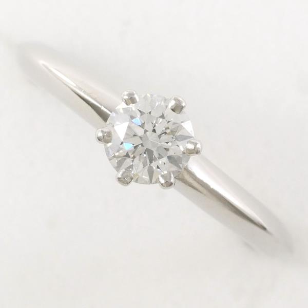 Tiffany & Co PT950 Platinum Diamond Solitaire Ring in Excellent Condition