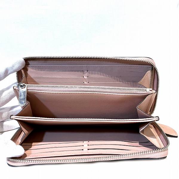 Louis Vuitton Zippy Wallet Leather Long Wallet M61868 in Fair condition