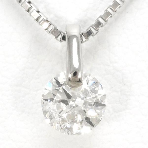 PT900 Platinum PT850 Diamond Necklace 0.30ct in Pristine Condition