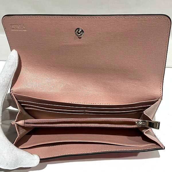 Furla Leather Babylon XL Long Wallet PU02BAB in Great Condition