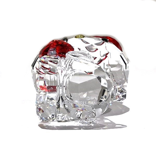 Swarovski Hello Kitty Red Apple Crystal Figurine