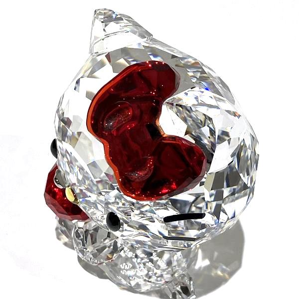 Swarovski Hello Kitty Red Apple Crystal Figurine