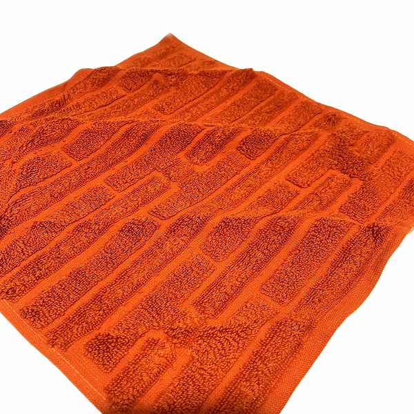 Hermes Stairs Hand Towel Orange