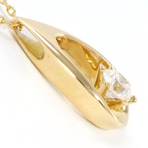 K18 Yellow Gold Diamond Necklace 0.46ct