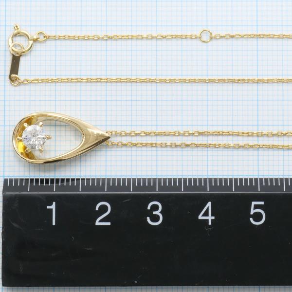 K18 Yellow Gold Diamond Necklace 0.46ct