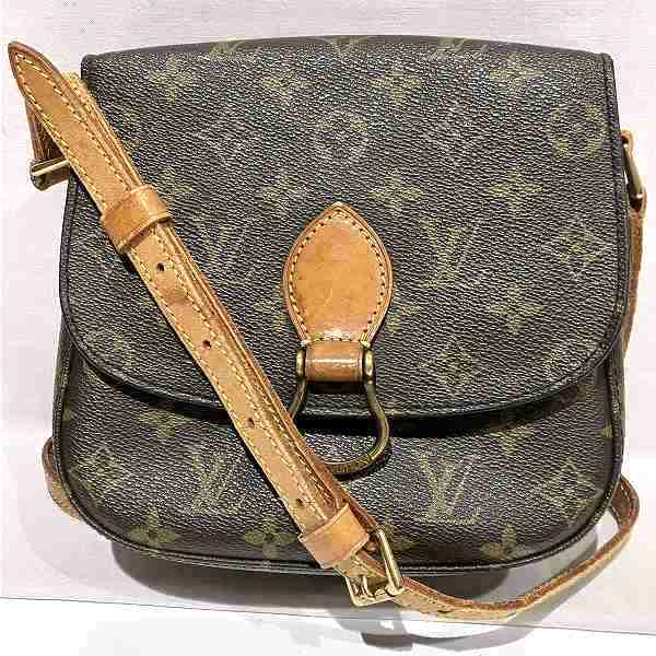 Louis Vuitton Monogram Mini Saint Cloud Shoulder Bag M51244 in Fair Condition