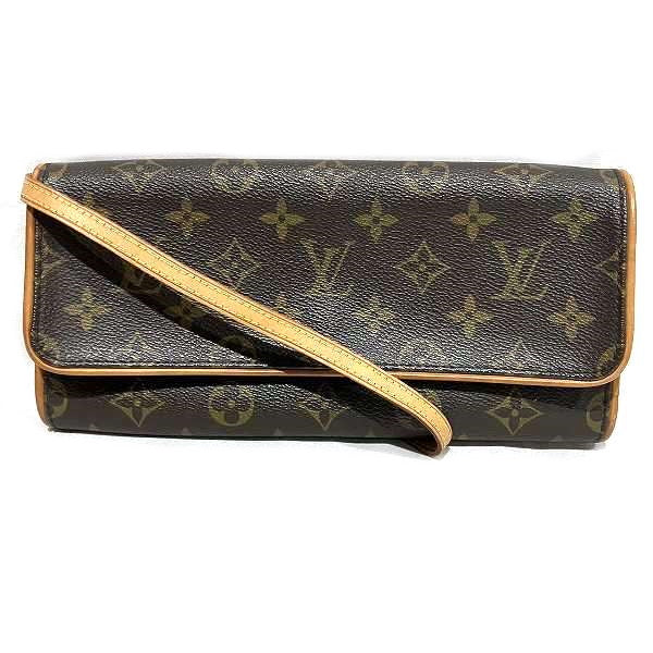 Louis Vuitton Monogram Pochette Twin GM Shoulder Bag M51852 in Good Condition