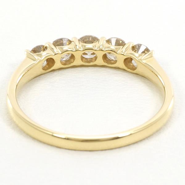 K18 Yellow Gold Diamond Ring 19