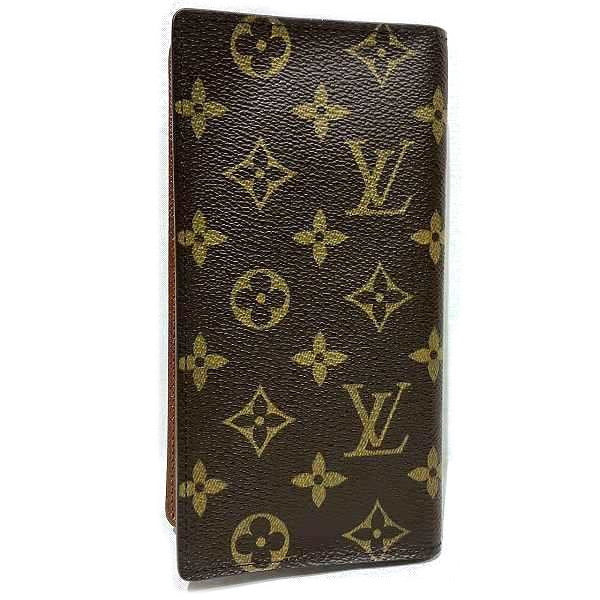 Louis Vuitton Monogram Portefeuille Credit Long Wallet M60825 in Great Condition