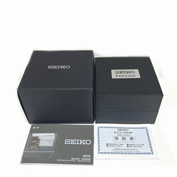 Seiko Presage Mechanical Watch 6R35-00K0