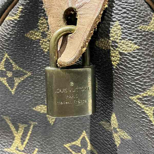 Louis Vuitton Monogram Speedy 35 Handbag M41524 in Good Condition