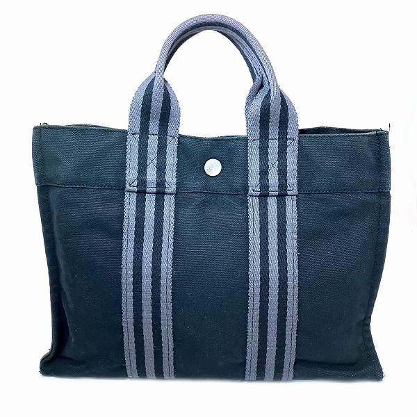 Hermes Canvas Fourre Tout PM Tote Bag in Good Condition