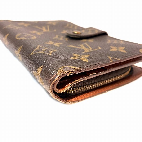 Louis Vuitton Monogram Portefeuille Zip Wallet M61207 in Good Condition