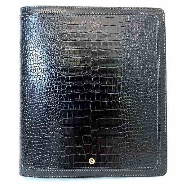 Montblanc Crocodile Notebook Cover with A5 Notebook in Great Condition