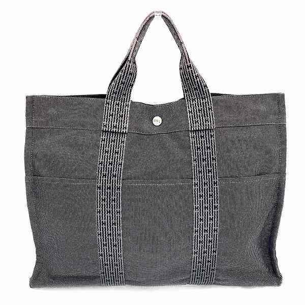 Hermes Canvas Herline MM Tote Bag