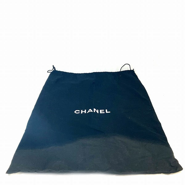 Chanel Nylon Leather New Travel Line MM Shoulder Bag in Good Condition