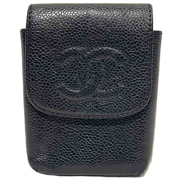 Chanel Caviar Skin Cigarette Case in Good Condition