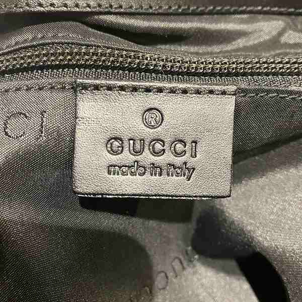 Gucci Nylon Black Shoulder Bag 0190493