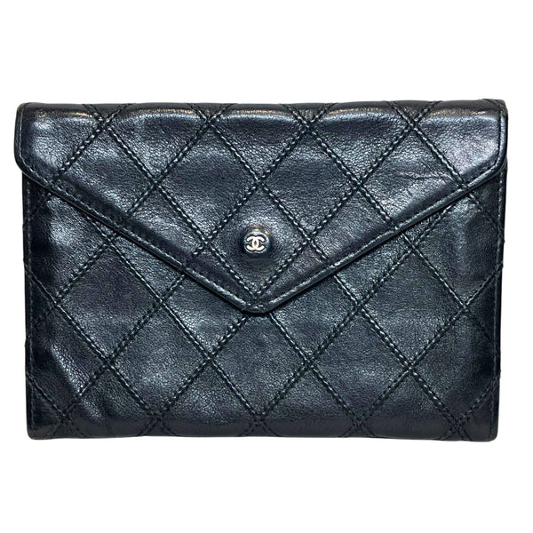 Chanel Bicolor Leather Wallet
