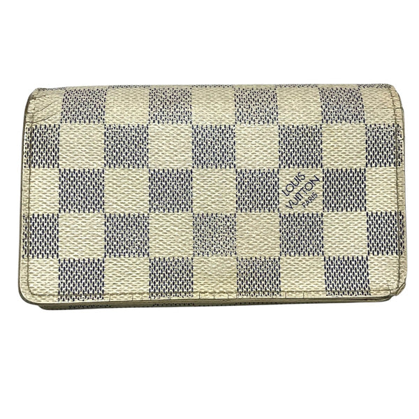 Louis Vuitton Portefeuille Tresor Damier Azur Bifold Wallet