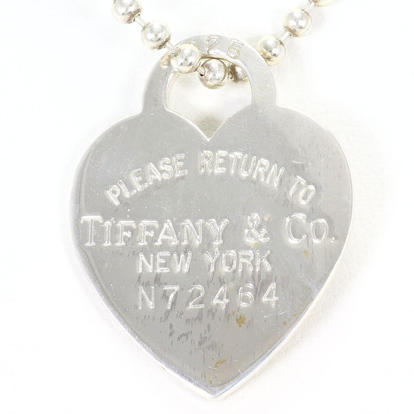 Tiffany&Co. Return to Tiffany Silver Necklace