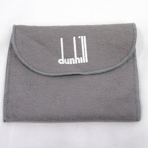 Dunhill Black Leather Bifold Wallet in Good Condition