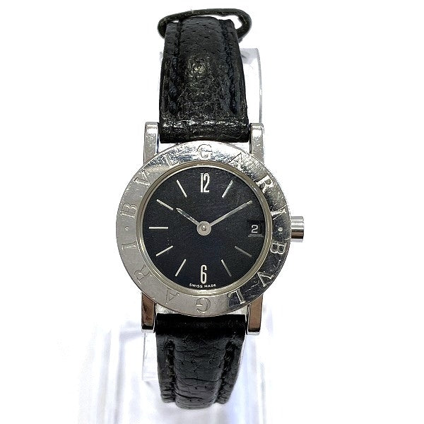 Bvlgari BB23SLD Quartz Black Dial Ladies Watch in Good Condition