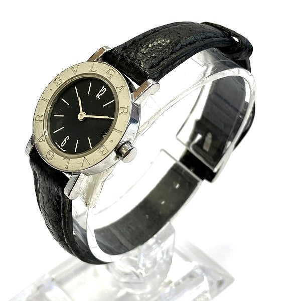 Bvlgari BB23SLD Quartz Black Dial Ladies Watch in Good Condition