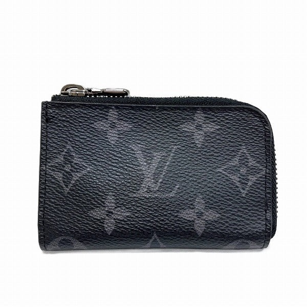 Louis Vuitton Monogram Eclipse Coin Case M63536