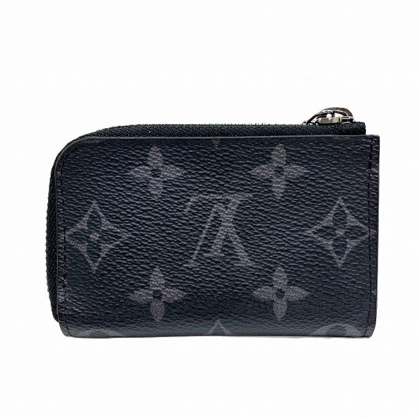 Louis Vuitton Monogram Eclipse Coin Case M63536