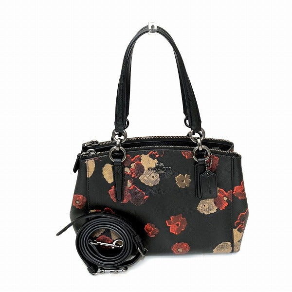 Coach Floral 2WAY Shoulder Bag F55538