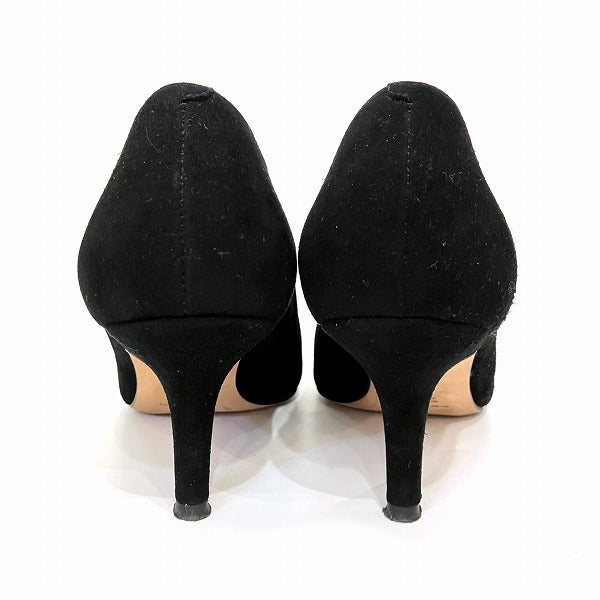 Pellico Suede Pumps Black Shoes Women