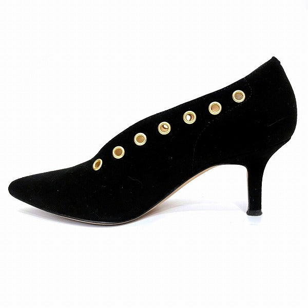 Pellico Suede Pumps Black Shoes Women