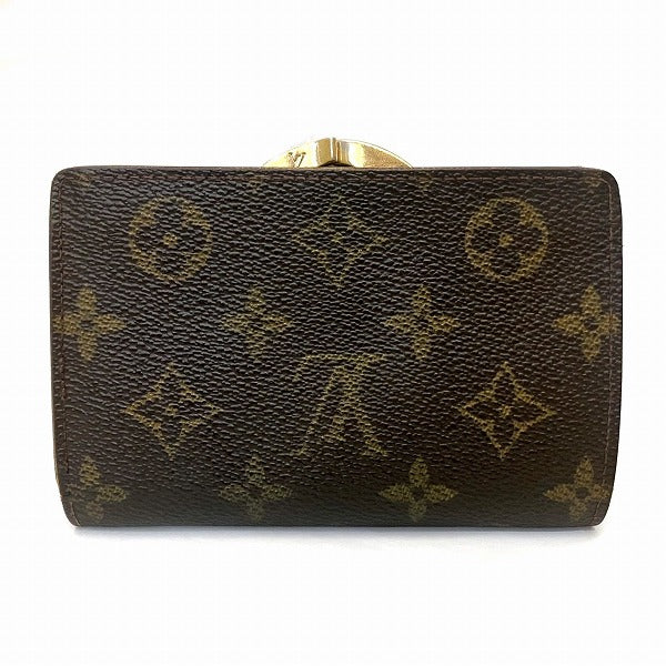 Louis Vuitton Monogram Bifold Wallet M61663 in Fair Condition