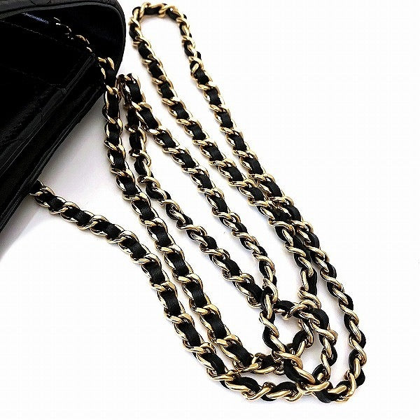 Chanel Lambskin Chain Wallet AP3076