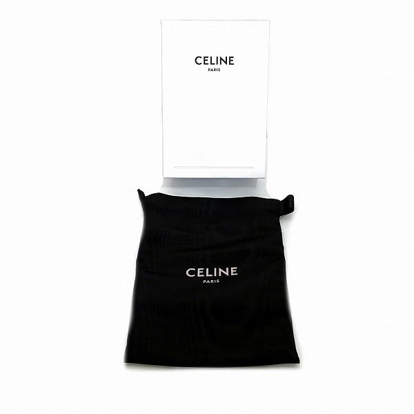 Celine Small Trifold Leather Wallet 10B573BEL.10BL in Good Condition