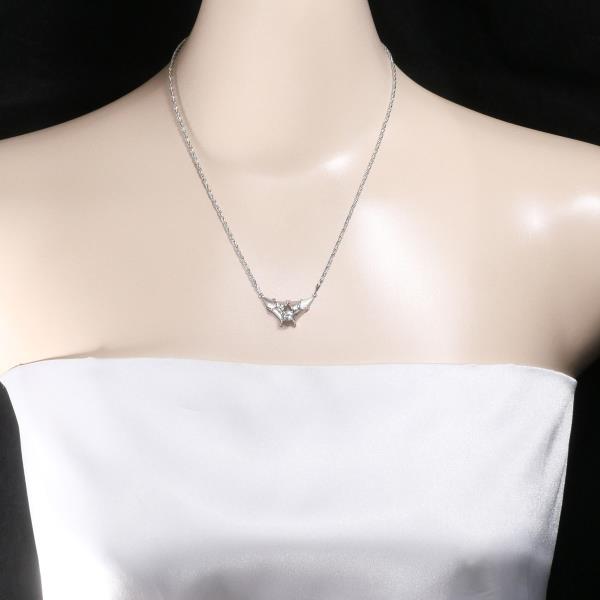 Platinum PT900 PT850 Diamond Necklace