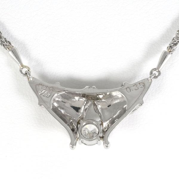 Platinum PT900 PT850 Diamond Necklace