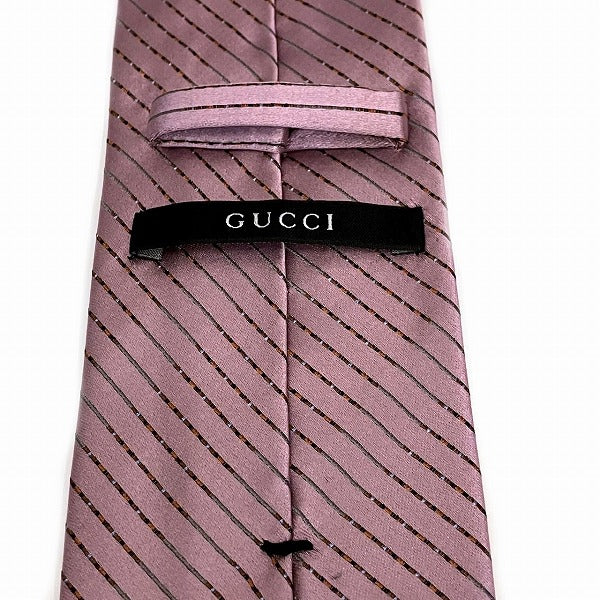 Gucci Silk Regimental Pattern Tie in Great Condition