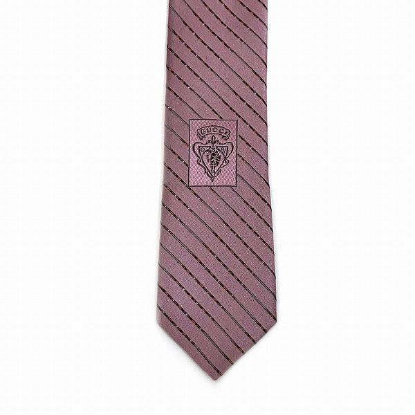 Gucci Silk Regimental Pattern Tie in Great Condition