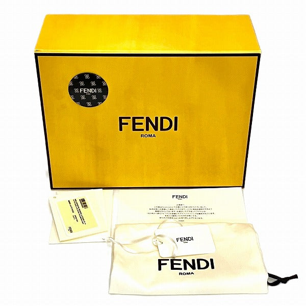 Fendi Sunshine Shopper Mini Canvas Leather Handbag 8BS051 ALVX F1GE3 in Good Condition