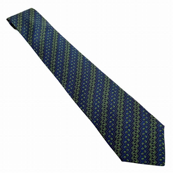 Hermes Silk Tie 145cm x 8cm in Good Condition