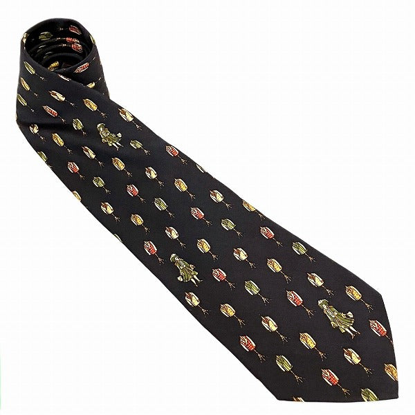 Salvatore Ferragamo Silk Navy Tie