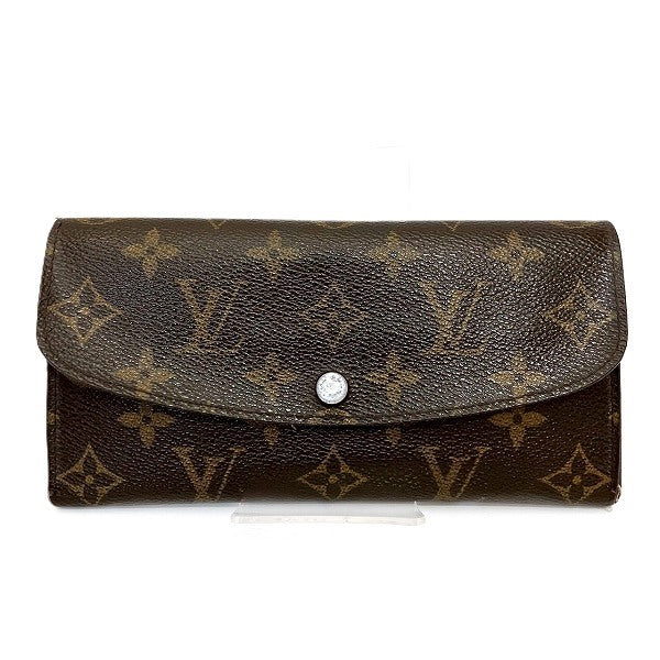 Louis Vuitton Monogram Emilie Long Wallet M60697 in Fair Condition