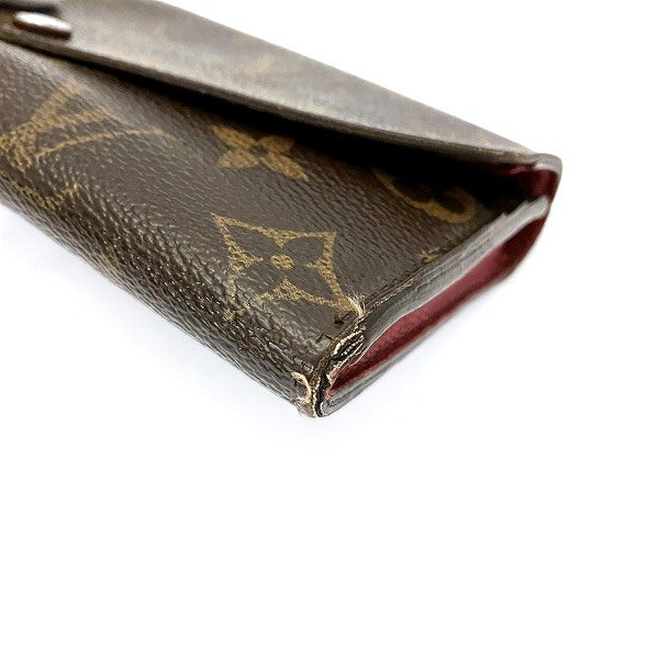 Louis Vuitton Monogram Emilie Long Wallet M60697 in Fair Condition