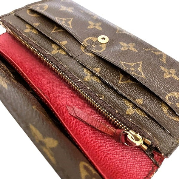 Louis Vuitton Monogram Emilie Long Wallet M60697 in Fair Condition