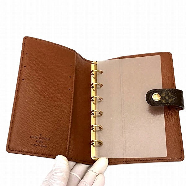 Louis Vuitton Monogram Agenda PM Notebook Cover R20005